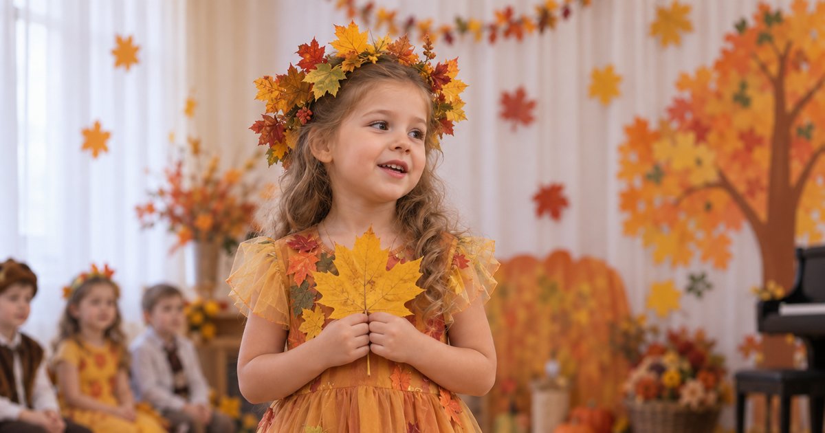 Стихи про осень для детей 3-7 лет: короткие и для утренника